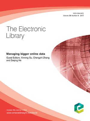 cover image of The Electronic Library, Volume 35, Number 4